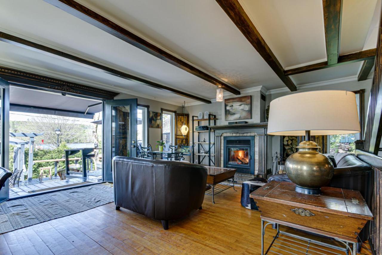 Le Petit Manoir Spa Et Vue Sur Riviere St Maurice Grandes Piles Exteriör bild