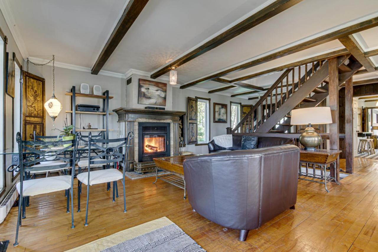 Le Petit Manoir Spa Et Vue Sur Riviere St Maurice Grandes Piles Exteriör bild
