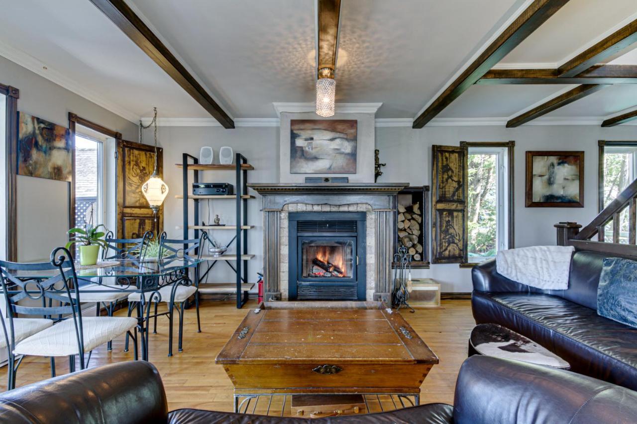 Le Petit Manoir Spa Et Vue Sur Riviere St Maurice Grandes Piles Exteriör bild