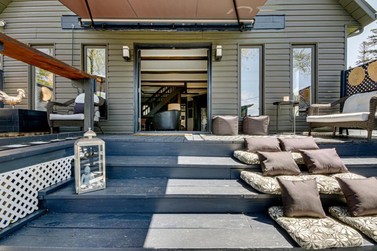 Le Petit Manoir Spa Et Vue Sur Riviere St Maurice Grandes Piles Exteriör bild
