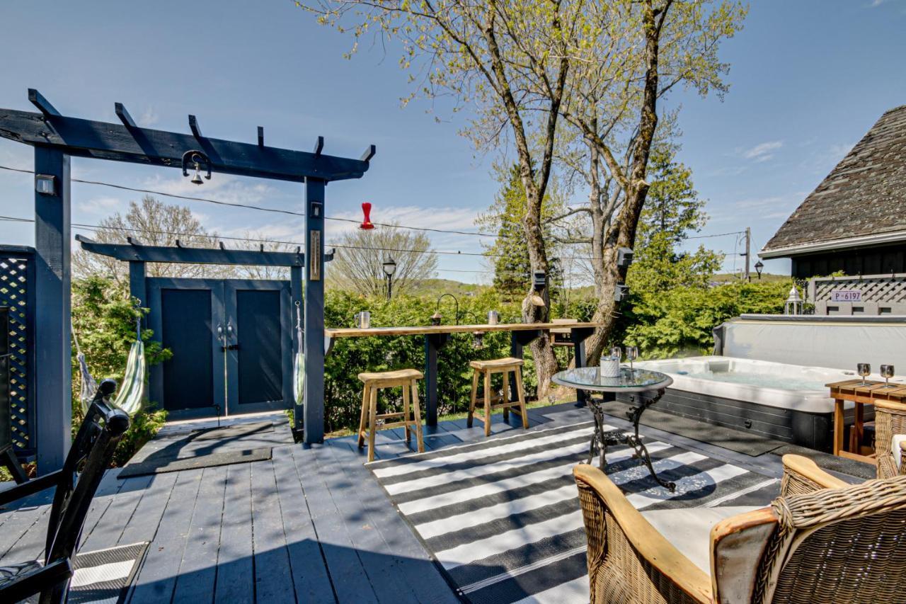 Le Petit Manoir Spa Et Vue Sur Riviere St Maurice Grandes Piles Exteriör bild