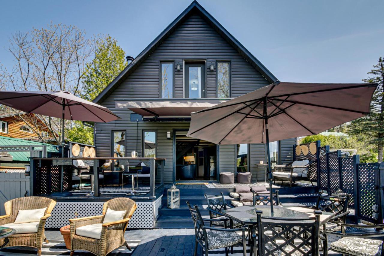 Le Petit Manoir Spa Et Vue Sur Riviere St Maurice Grandes Piles Exteriör bild