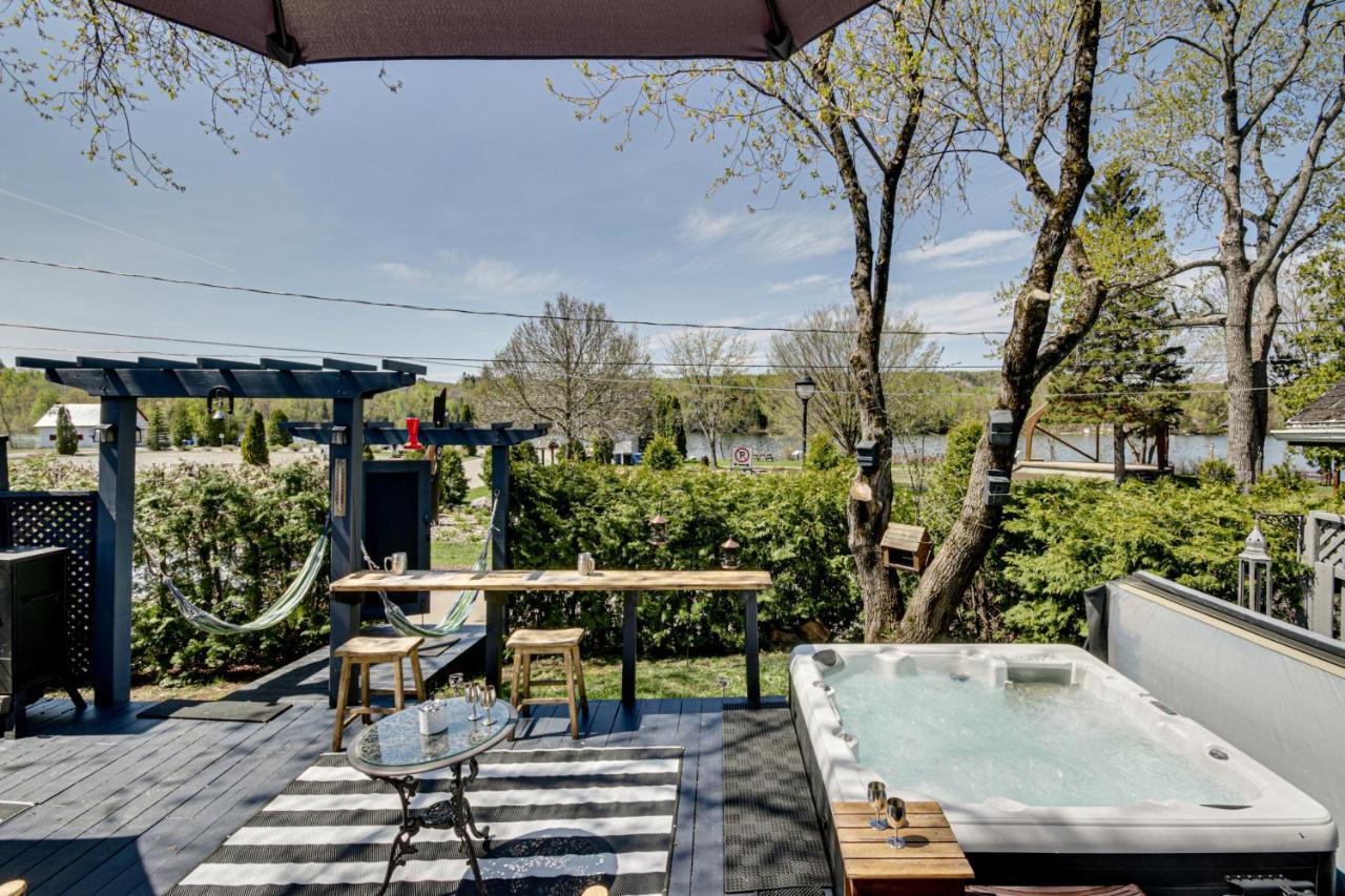 Le Petit Manoir Spa Et Vue Sur Riviere St Maurice Grandes Piles Exteriör bild